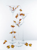 Wazon szklany gigantyczny kryształowy puchar kielich martini 31x80cm Wazon szklany gigantyczny kryształowy puchar kielich martini 31x80cm