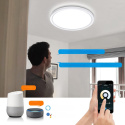Lampa sufitowa LED plafon LEOEU 20W 29cm regulacja jasności Aplikacja Lampa sufitowa LED plafon LEOEU 20W 29cm regulacja jasności Aplikacja