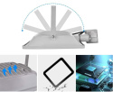 Reflektor zewnętrzny Lampa LED Horypt 100W 6000K 10000lm Wodoodporny IP65 Reflektor zewnętrzny Lampa LED Horypt 100W 6000K 10000lm Wodoodporny IP65