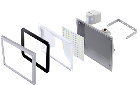 Reflektor zewnętrzny Lampa LED Horypt 100W 6000K 10000lm Wodoodporny IP65 Reflektor zewnętrzny Lampa LED Horypt 100W 6000K 10000lm Wodoodporny IP65