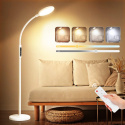 Lampa LED TONFFI 3w1 Podłogowa Biurkowa Zaciskowa 800lm 3000K-6000K pilot Lampa LED TONFFI 3w1 Podłogowa Biurkowa Zaciskowa 800lm 3000K-6000K pilot
