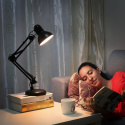 Lampka Biurkowa Szkolna Nocna Lampa Kreślarska Regulowana z uchwytem Lampka Biurkowa Szkolna Nocna Lampa Kreślarska Regulowana z uchwytem
