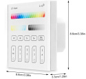 Panel LED Podtynkowy lampki 6szt aplikacja panel sterujący kontroler Panel LED Podtynkowy lampki 6szt aplikacja panel sterujący kontroler
