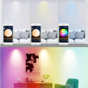 Panel LED Podtynkowy lampki 6szt aplikacja panel sterujący kontroler Panel LED Podtynkowy lampki 6szt aplikacja panel sterujący kontroler