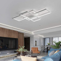 Lampa LED 72W z pilotem 90cm regulacja jasności 2700–6500K sufitowa biały Lampa LED 72W z pilotem 90cm regulacja jasności 2700–6500K sufitowa biały