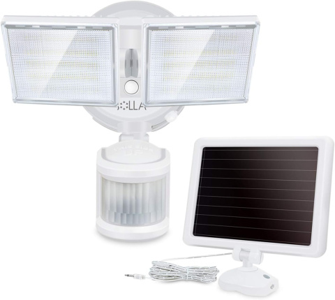 LAMPA SOLARNA OGRODOWA LED 2w1 5000K OSOBNY PANEL CZUJNIK RUCHU ZMIERZCHU LAMPA SOLARNA OGRODOWA LED 2w1 5000K OSOBNY PANEL CZUJNIK RUCHU ZMIERZCHU