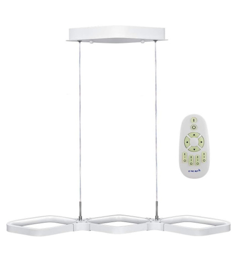 Lampa wisząca LED Anten 30W ściemniana z pilotem 68cm regulacja wysokości Lampa wisząca LED Anten 30W ściemniana z pilotem 68cm regulacja wysokości