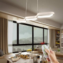 Lampa wisząca LED Anten 30W ściemniana z pilotem 68cm regulacja wysokości Lampa wisząca LED Anten 30W ściemniana z pilotem 68cm regulacja wysokości