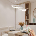 Lampa wisząca LED Anten 30W ściemniana z pilotem 68cm regulacja wysokości Lampa wisząca LED Anten 30W ściemniana z pilotem 68cm regulacja wysokości