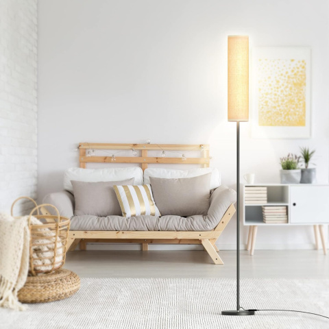 Lampa nocna podłogowa LED Messtoo z abażurem 2800-7000K 800lm 160cm Lampa nocna podłogowa LED Messtoo z abażurem 2800-7000K 800lm 160cm