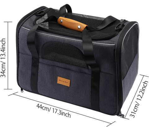 KOJEC TORBA BOX DLA PSA KOTA SKŁADANY LEGOWISKO TRANSPORTER 44x31x34CM KOJEC TORBA BOX DLA PSA KOTA SKŁADANY LEGOWISKO TRANSPORTER 44x31x34CM
