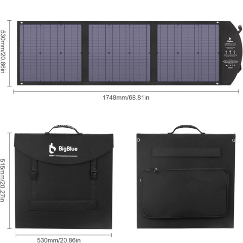 Panel słoneczny solarny ładowarka kempingowa 120W do kampera turystyczny Panel słoneczny solarny ładowarka kempingowa 120W do kampera turystyczny
