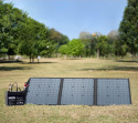 Panel słoneczny solarny ładowarka kempingowa 120W do kampera turystyczny Panel słoneczny solarny ładowarka kempingowa 120W do kampera turystyczny
