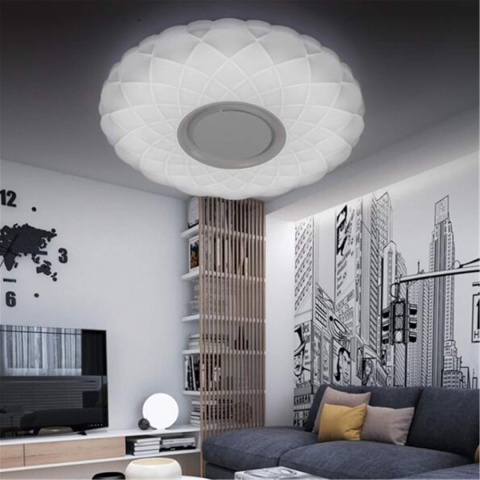 Lampa sufitowa plafon LED Horevo RGB głośnik bluetooth pilot aplikacja 24W Lampa sufitowa plafon LED Horevo RGB głośnik bluetooth pilot aplikacja 24W