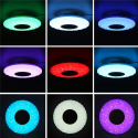 Lampa sufitowa plafon LED Horevo RGB głośnik bluetooth pilot aplikacja 24W Lampa sufitowa plafon LED Horevo RGB głośnik bluetooth pilot aplikacja 24W