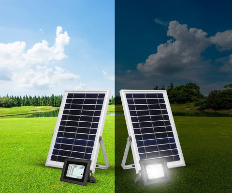 LAMPA SOLARNA LED ZESTAW 2x CZUJNIK ZMIERZCHU OSOBNY PANEL + PILOT LAMPA SOLARNA LED ZESTAW 2x CZUJNIK ZMIERZCHU OSOBNY PANEL + PILOT