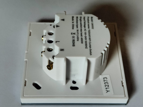 2X WŁĄCZNIK DOTYKOWY ROLETOWY DO ROLET WIFI 2,4 GHz 2X WŁĄCZNIK DOTYKOWY ROLETOWY DO ROLET WIFI 2,4 GHz