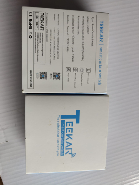 2X WŁĄCZNIK DOTYKOWY ROLETOWY DO ROLET WIFI 2,4 GHz 2X WŁĄCZNIK DOTYKOWY ROLETOWY DO ROLET WIFI 2,4 GHz