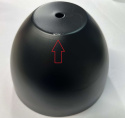 Lampa sufitowa LOFT wisząca CZARNA vintage potrójna czarna mat E27 Lampa sufitowa LOFT wisząca CZARNA vintage potrójna czarna mat E27