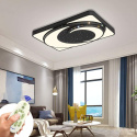 MIWOOHO Lampa sufitowa żyrandol panel LED 72W 65/43 cm MIWOOHO Lampa sufitowa żyrandol panel LED 72W 65/43 cm