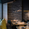 MAINEN LAMPA INDUKCYJNA ŻYRANDOL LED ALUMINIUM sterowanie ręką MAINEN LAMPA INDUKCYJNA ŻYRANDOL LED ALUMINIUM sterowanie ręką