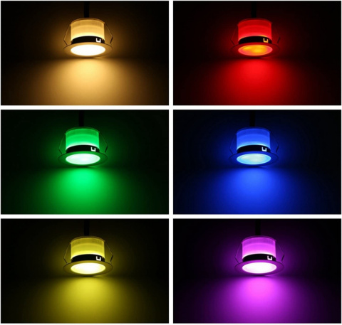 REFLEKTORKI LED DO ZABUDOWY SUBOSI PODŁOGOWE 5 SZT REFLEKTORKI LED DO ZABUDOWY SUBOSI PODŁOGOWE 5 SZT
