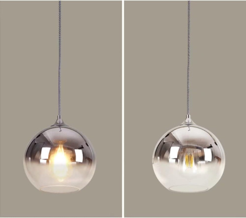 Lampa wisząca Żyrandol TAKXII sferyczny Kula szkło gradientowe 25cm Lampa wisząca Żyrandol TAKXII sferyczny Kula szkło gradientowe 25cm