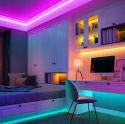 TAŚMA LED 2x5M GOVEE H6106 STEROWANIE KOLORAMI RGB LED STRIP LIGHT PILOT TAŚMA LED 2x5M GOVEE H6106 STEROWANIE KOLORAMI RGB LED STRIP LIGHT PILOT