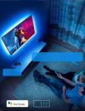 TAŚMA LED GOVEE H6182 STEROWANIE KOLORAMI RGB LED STRIP LIGHT 3M APLIKACJA TAŚMA LED GOVEE H6182 STEROWANIE KOLORAMI RGB LED STRIP LIGHT 3M APLIKACJA