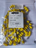 Tulejka kablowa maskownica Wago 100szt. 6mm WAGO 216-208 tulejka przewodowa Tulejka kablowa maskownica Wago 100szt. 6mm WAGO 216-208 tulejka przewodowa