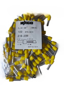 Tulejka kablowa maskownica Wago 100szt. 6mm WAGO 216-208 tulejka przewodowa Tulejka kablowa maskownica Wago 100szt. 6mm WAGO 216-208 tulejka przewodowa