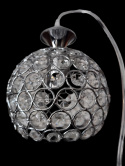 lampa wiszaca zwisająca żyrandol z kryształkami srebrny lampa wiszaca zwisająca żyrandol z kryształkami srebrny