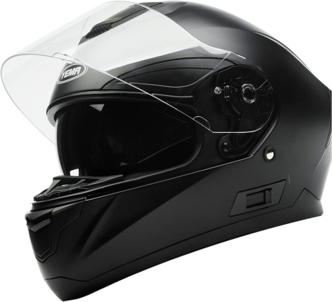 Kask motocyklowy Yema YM-831 rozmiar M czarny mat z szybą quad cross Kask motocyklowy Yema YM-831 rozmiar M czarny mat z szybą quad cross