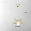 Present LAMPA KLOSZ ŻYRANDOL ZŁOTY METAL SZKLANY KLOSZ Present LAMPA KLOSZ ŻYRANDOL ZŁOTY METAL SZKLANY KLOSZ