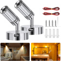 Lampa do czytania SUPAREE 12 V do kampera PRZYCZEPY USB 2X KINKIET Lampa do czytania SUPAREE 12 V do kampera PRZYCZEPY USB 2X KINKIET