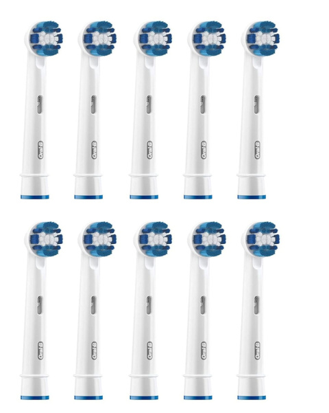 10 x Oral-B Precision Clean oryginalne główki koncówki do szczoteczki elektrycznej 10 x Oral-B Precision Clean oryginalne główki koncówki do szczoteczki elektrycznej