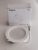 Reflektor Led podtynkowy 6W 6 sztuk DO ZABUDOWY