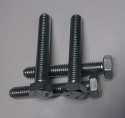 Śruby łeb sześciokątny M8 x 50 mm DIN 933 10 szt. Śruby łeb sześciokątny M8 x 50 mm DIN 933 10 szt.
