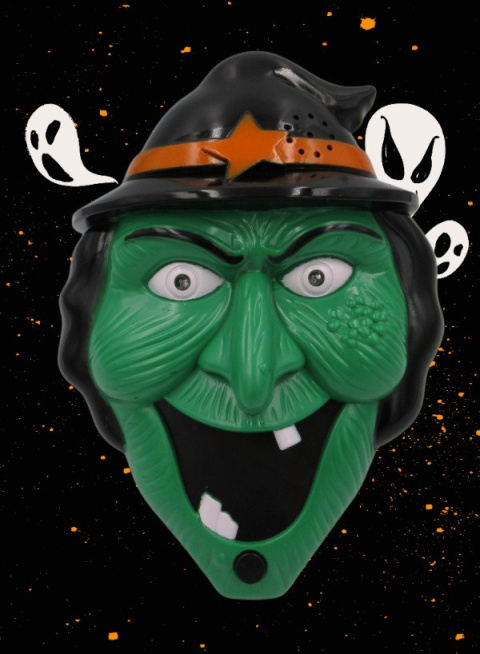 czarownica wiedźma Halloween dzwonek do drzwi czarownica wiedźma Halloween dzwonek do drzwi