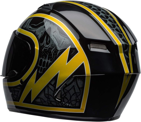Bell Qualifier Unisex Adult Full Face Kask Uliczny M czarny złoty Bell Qualifier Unisex Adult Full Face Kask Uliczny M czarny złoty