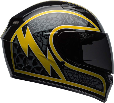 Bell Qualifier Unisex Adult Full Face Kask Uliczny M czarny złoty Bell Qualifier Unisex Adult Full Face Kask Uliczny M czarny złoty