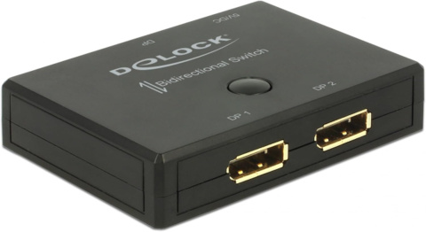 Delock 18750 DisplayPort switch 2-1 Przełącznik dwukierunkowy 4K 60Hz Delock 18750 DisplayPort switch 2-1 Przełącznik dwukierunkowy 4K 60Hz