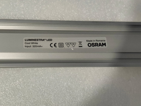 Lampa podszafkowa meblowa LED Osram 8W ZIMNY 4000 K LUMINESTRA Lampa podszafkowa meblowa LED Osram 8W ZIMNY 4000 K LUMINESTRA