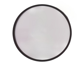 Lampa sufitowa LED CZARNA Plafon okrągły 40cm Panel regulowana barwa
