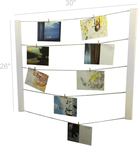 Zestaw FixtureDisplays do ekspozycji zdjęć ramka klamerki sznurki Zestaw FixtureDisplays do ekspozycji zdjęć ramka klamerki sznurki