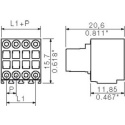 Złącze wtykowe WTYCZKA bloku zaciskowego 52 SZTUKI PCB B2L 3,50 10 180 SN Weidmüller Złącze wtykowe WTYCZKA bloku zaciskowego 52 SZTUKI PCB B2L 3,50 10 180 SN Weidmüller