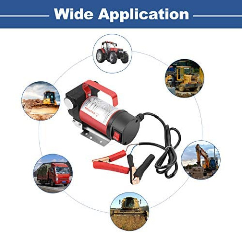 POMPA ELEKTRYCZNA DO OLEJU NAPĘDOWEGO 12V POMPA ELEKTRYCZNA DO OLEJU NAPĘDOWEGO 12V