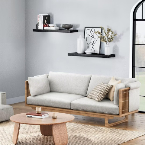 Półka STOREMIC wisząca regał 60x23x3.8cm 1szt. ukryte mocowania Półka STOREMIC wisząca regał 60x23x3.8cm 1szt. ukryte mocowania