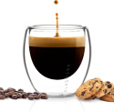 GLASWERK Szklanka do espresso 4 szt kawa podwójne ścianki 70 ml GLASWERK Szklanka do espresso 4 szt kawa podwójne ścianki 70 ml