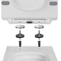 FINEW deska D sedesowa wc toaletowa wolnoopadająca duroplast FINEW deska D sedesowa wc toaletowa wolnoopadająca duroplast
